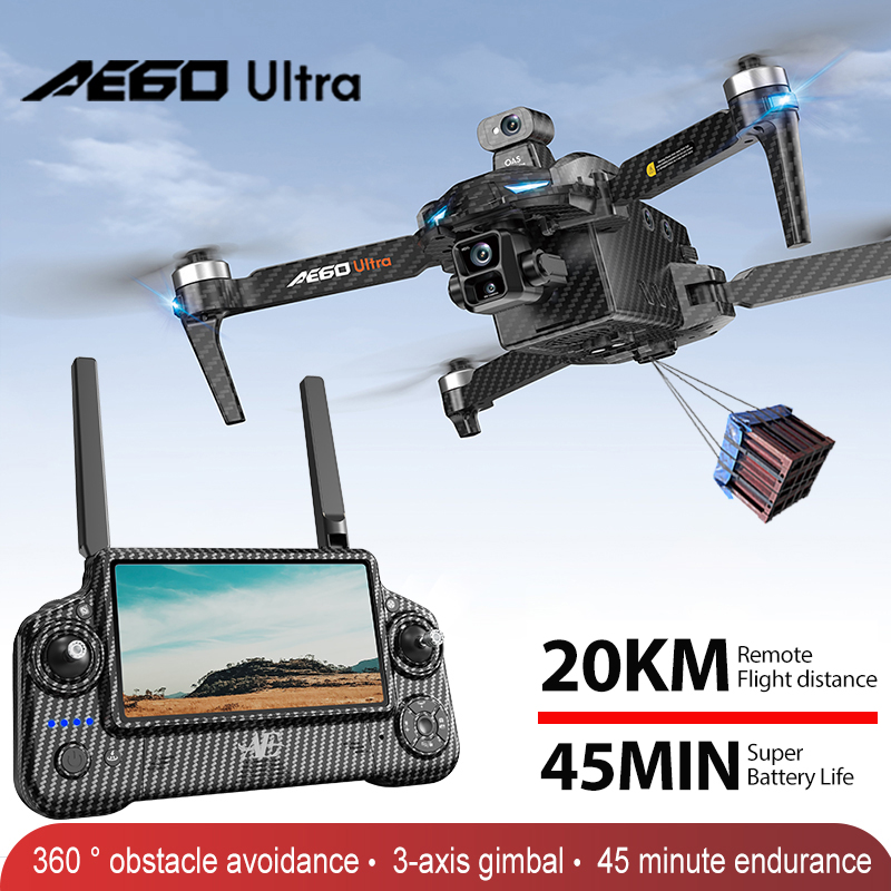 Drone Camera Lens - AE60 GPS Дрон Профессиональная камера 8K