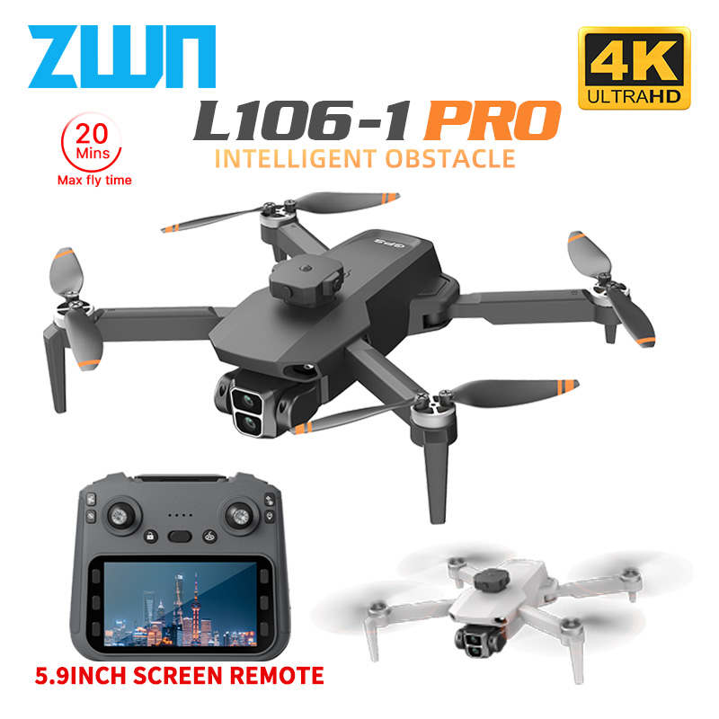 Drone Camera Wide Angle - L106-1PRO GPS Профессиональный Дрон с 4K