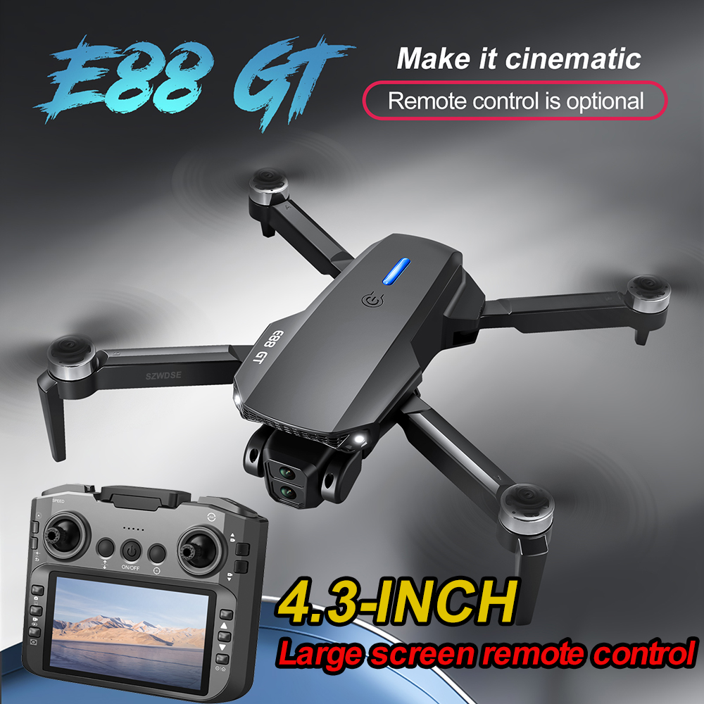 Drone Camera Professional - НОВЫЙ Дрон E88GT с оптическим позиционированием,