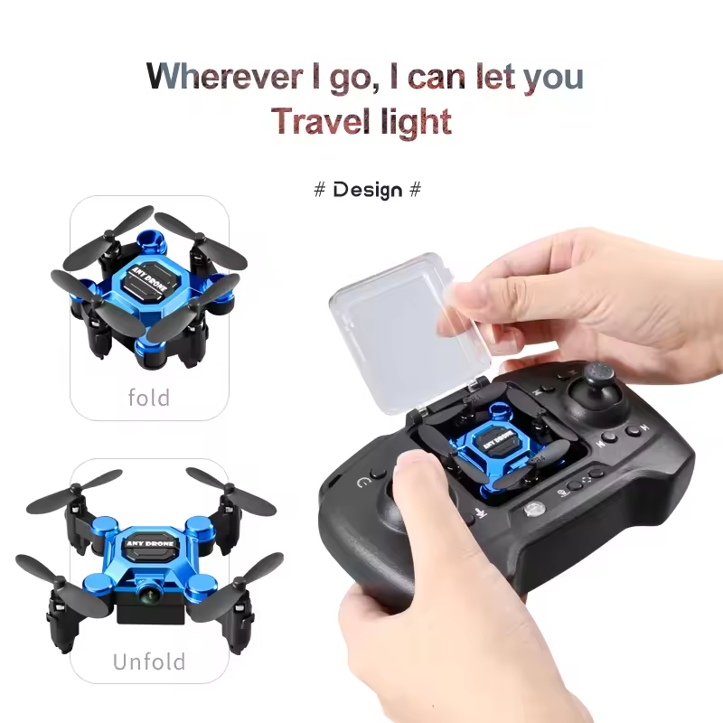 Новый мини-дрон K04, складной, – обзор и цена Drone Camera Lens
