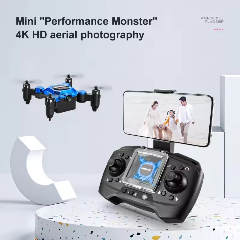 Новый мини-дрон K04, складной, – обзор и цена Drone Camera Lens